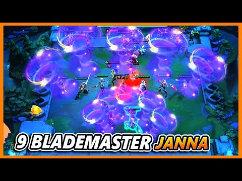 Everyone INSTANTLY gets MAX Attack speed (9 Blademaster) - BunnyFuFuu | Teamfight Tactics