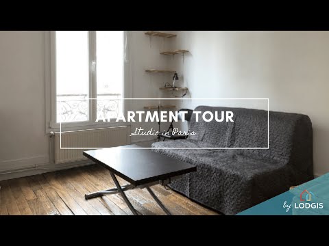 Apartment Tour // Furnished  24m2 in Paris – Ref : 11420493
