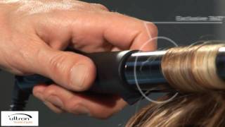 preview picture of video 'Revolv'it: The ergonomical and revolutionary curling iron from Ultron'