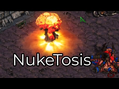 Artosis Runs into a Crazy Zerg and Nukes the Bro