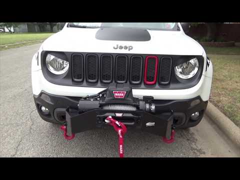 Renegade TV - Jeep Renegade Warn VR8 Installation