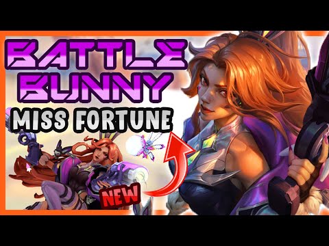 Battle Bunny Miss Fortune first impressions/opinions! | NEW MF LEGENDARY SKIN | PBE | Erick Dota