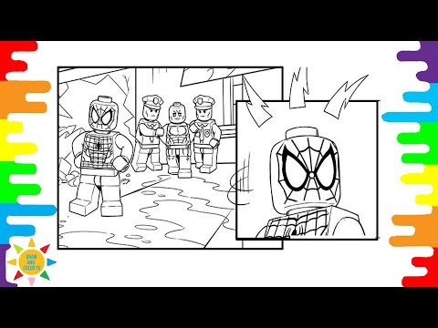 LEGO Marvel Spider-Man Coloring | ROY - Breathe Me In [NCS Release]