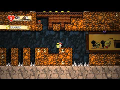 Let's play Spelunky! Episode 1 - Brian the noob