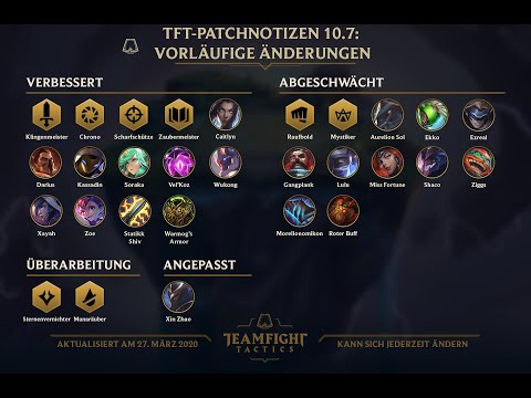 Riesen Patch 10.7   | TFT Set 3 10.7 | League of Legends | Deutsch