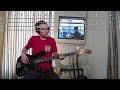 CAKE - Cool Blue Reason - Bass Tabs and Cover by Pea