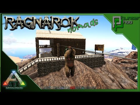 Ark Ragnarok Nomads 28 - MOUNTAIN TOP HOUSE BUILD