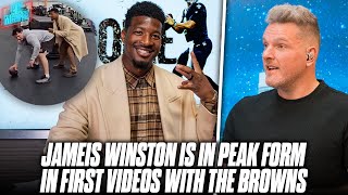 Jameis Winston Is Already In Peak Form In First Video As A Brown | Pat McAfee Reacts