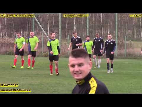 Skrót meczu: KS Żupawa - Junior Zakrzów (31.10.2020) Klasa "A"