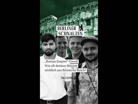 Roman Empire-Trend: Denken Männer wirklich so oft ans Römische Reich? Nachgefragt in Berlin #umfrage