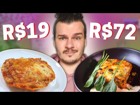 We tried the most expensive and the cheapest lasagna on the app - Is it worth it?