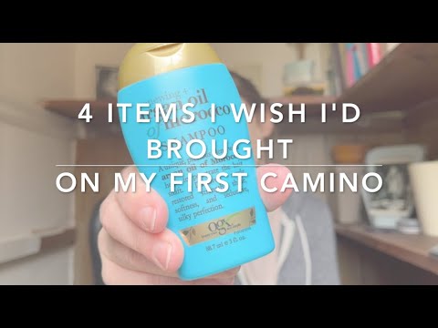 Top 4 items I Wish I'd Brought on My First Camino