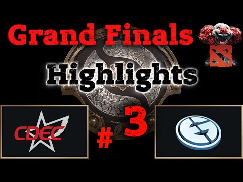 CDEC -vs- EG - Highlights - BEST MOMENTS ! - Game 3 - GRAND FINALS - TI5 - dota 2. 07.08.2015