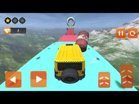 Taxi Car Stunts 2 Games 3D - Ramp Car Stunts - Impossible Car Games - Android GamePlay