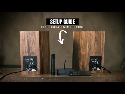 Buchardt Active Speakers - Setup guide for Platin Hub & Zen microphone