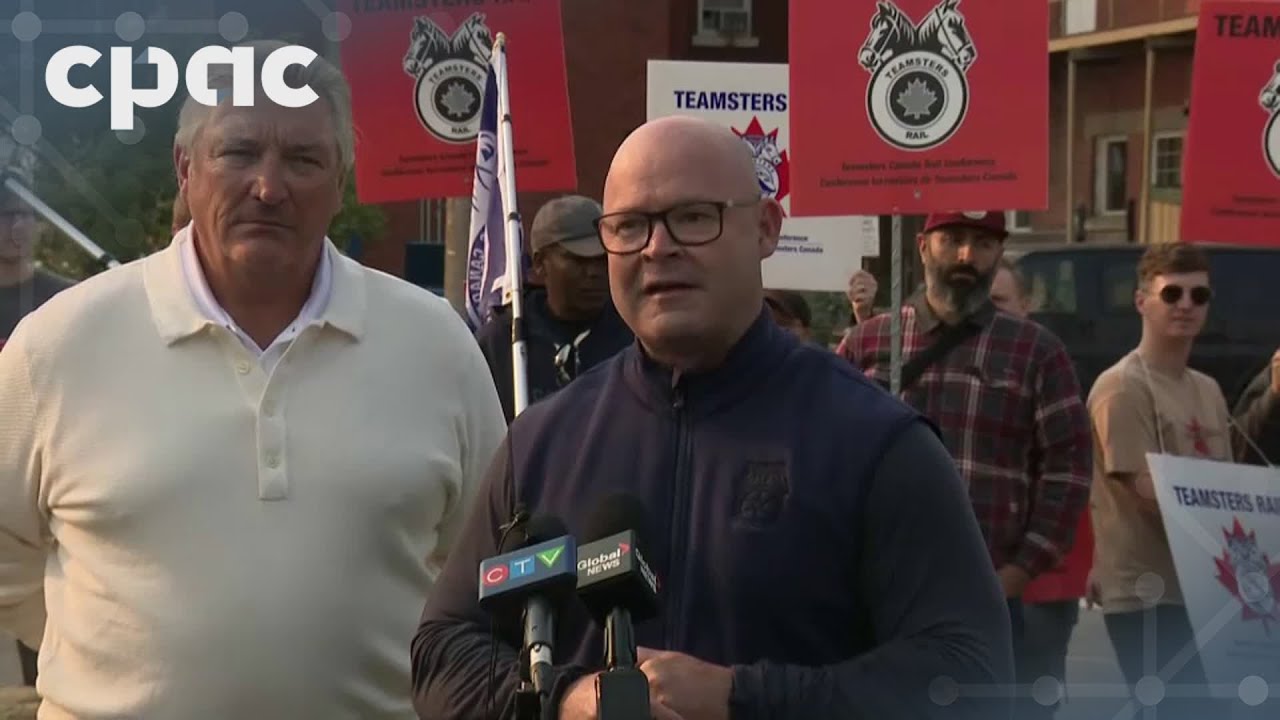 CN Rail: Teamsters presidents discuss 72-hour strike notice – August 23, 2024