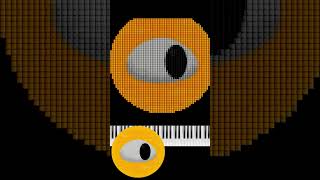 Sprunki Retake Mr. Sun 🎹 Normal vs Horror | Piano Waterfall & MIDI Art Animation #piano #sprunki