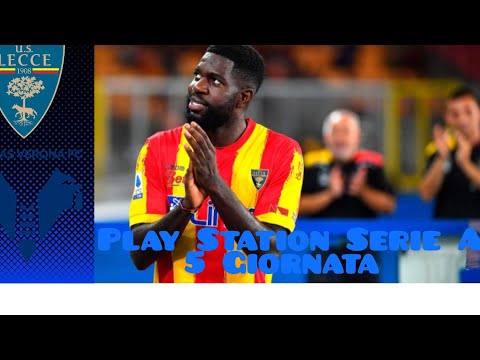 (Play Station Serie A) Lecce-Verona 5-0 -Super Lecce al Via Del Mare- 5 Giornata