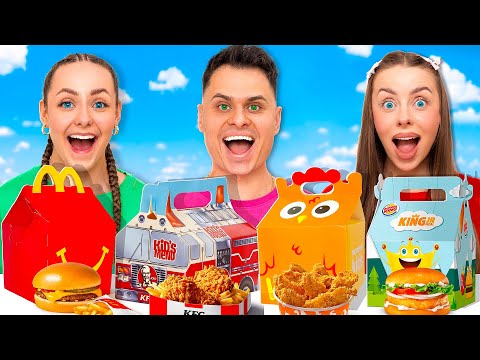 TESTUJEMY DZIECIĘCE MENU Z FASTFOODÓW!