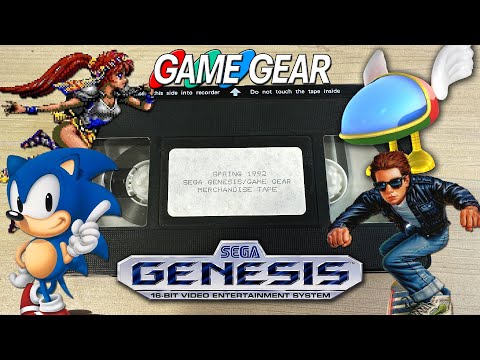 Sega Genesis/Game Gear Spring 1992 Merchandise Tape (Looped)