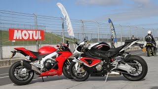 BMW S1000RR v Aprilia RSV4 APRC