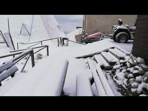 Mediafax 31 Octombrie - Traseele montane din Bucegi se închid, după ce s-a depus un strat de zăpadă