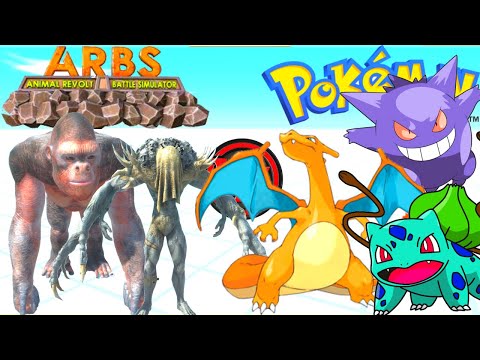 ARBS VS POKEMONS - TOURNAMENT - BOSSES VS POKEMON CHARACTERS! - ARBS