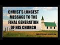 GOD MADE REVELATION THE FINAL MESSAGE IN THE BIBLE TO HIS CHURCH
