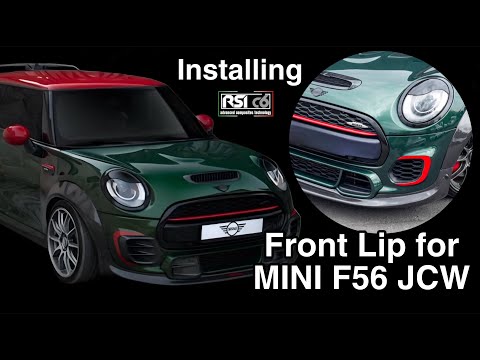 RSI c6 | 🚗 How to Install a Carbon Fiber Front Lip on MINI F56 with JCW Bumper