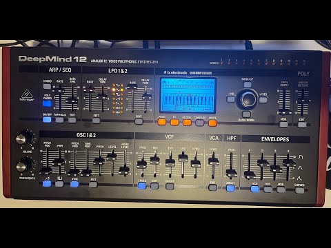 DLPSOUND | Behringer DeepMind 12D | Test Run