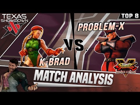 SFV AE Match Analysis: Texas Showdown 2019 TOP 8 - K-Brad vs. Problem-X