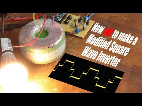 How NOT to make a Modified Square Wave Inverter