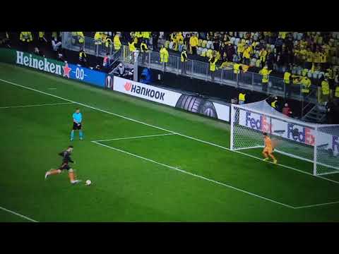 David De Gea misses penalty Manchester United vs Villareal 1-1 (11-12) Europa League UEFA 2021