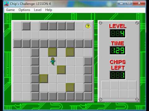 Chip's Challenge Level 4 Tutorial