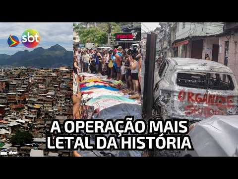 O que se sabe sobre MEGAOPERAÇÃO contra o COMANDO VERMELHO no RJ