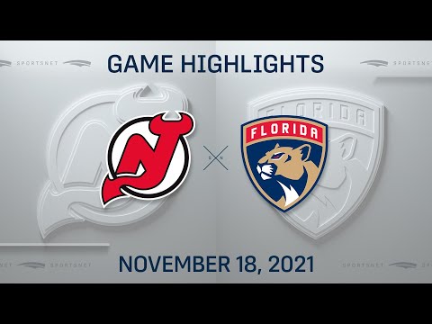 NHL Highlights | Devils vs. Panthers - Nov. 18, 2021