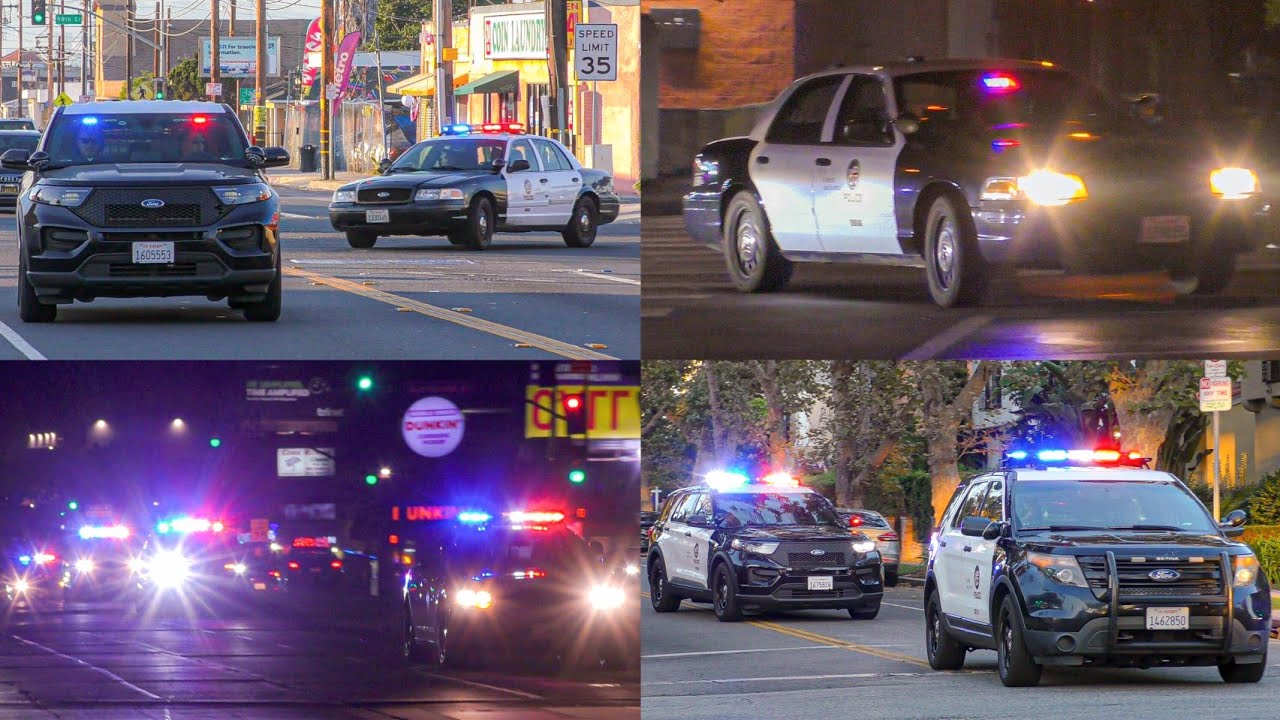 LAPD Responding Code 3 (Compilation 25)