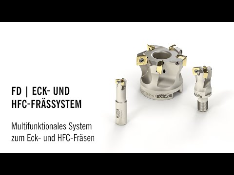FD | Shoulder and HFC milling system - Multifunctional system for shoulder and HFC milling
