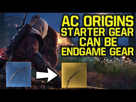 Assassin's Creed Origins - Starter Gear CAN BE Endgame Gear (AC Origins - Assassins Creed Origins) Video