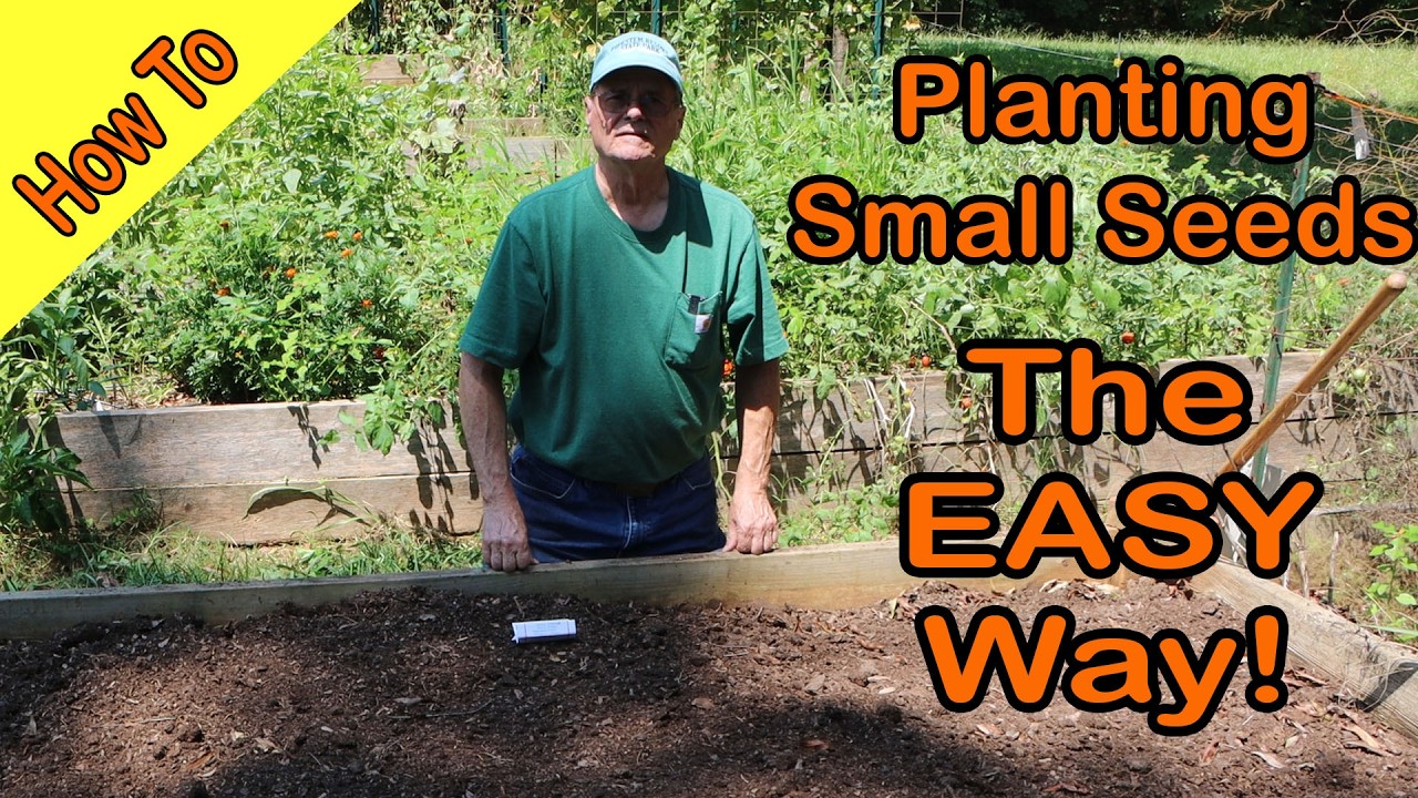 Small Seeds Plant them the EASY WAY!