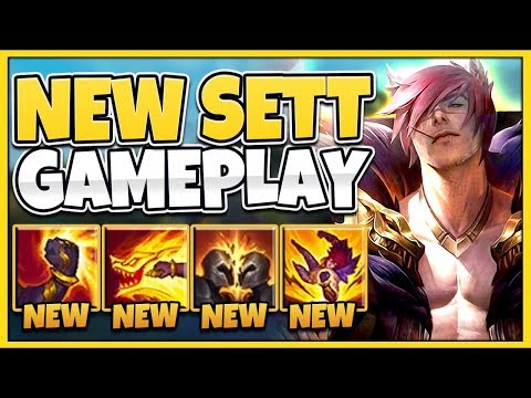 WTF?! NEW CHAMPION SETT IS 100% TOO BROKEN! BEST TOP LANER YET! - League of Legends