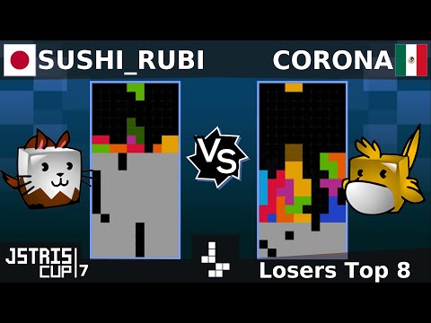 Jstris Cup 7   Sushi Rubi Vs  Corona   Losers Top 8