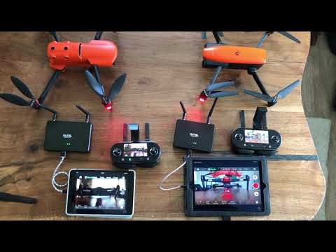 Autel EVO I vs EVO II side-by-side with LiveDeck Video Streaming