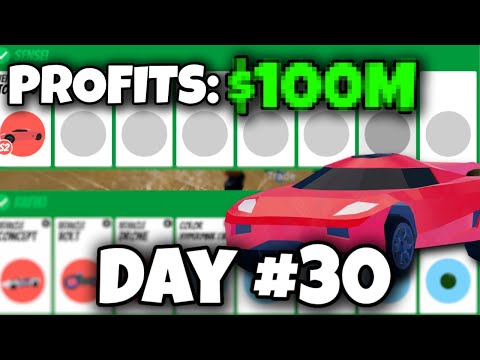 I Spent 30 Days Trading Inside Roblox Jailbreak