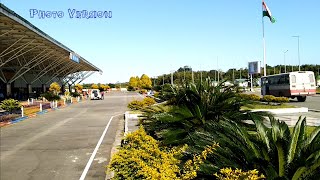 preview picture of video 'Dibrugarh Airport view from the side of greenery '