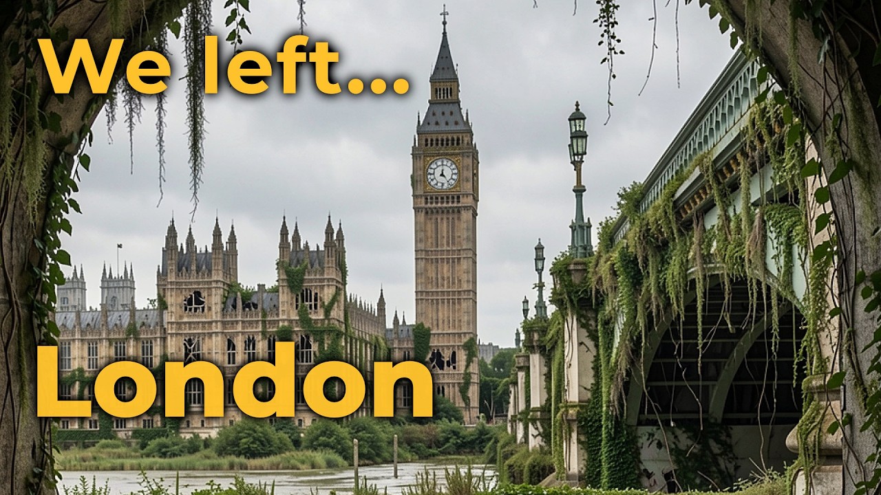 London After People Left - The Earth Unbound | Post-Apocalyptic Abandoned Places | Cinematic Sci-Fi