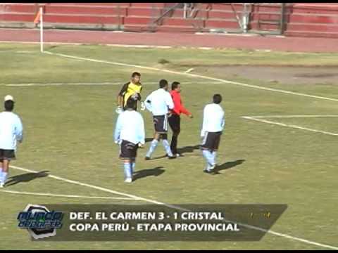 El Carmen 3 - 1 Sporting Cristal / Copa Perú - etapa provincial Arequipa / MUNDO DEPORTE 2012