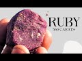 Huge Ruby 560 carats | Africa | Gemstone Cutting, Performing, Faceting & Polishing