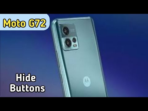 How To Hide Navigation Button In Moto G72, Hide Back Button Setting In Moto G72,