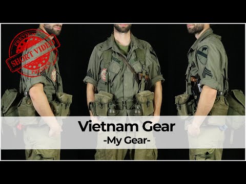 Vietnam War Airsoft Gear - Basic Kit, Advanced Kit, Events & more - #SHORTS
